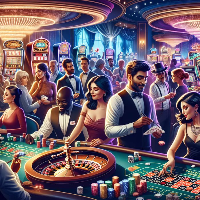 Antarmuka chat Mega Wheel di geoguess, menampilkan pesan pemain dan respons dealer
