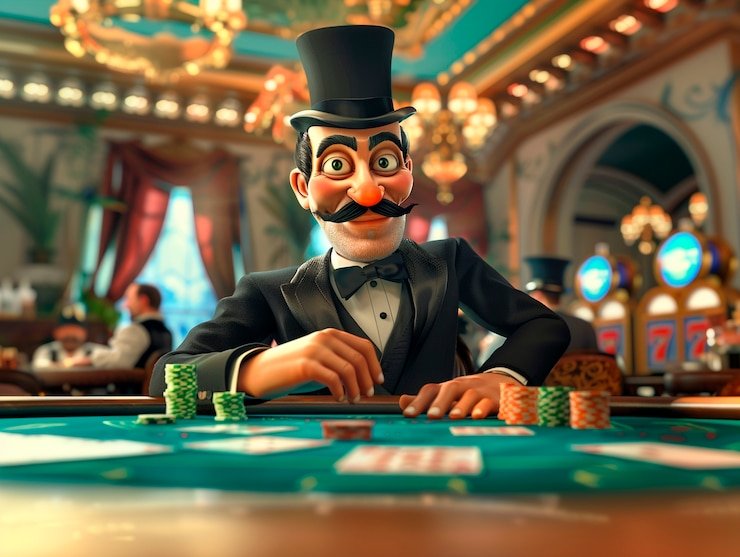 Antarmuka permainan Push Gaming di aplikasi mobile geoguess